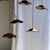 Small Wavy Leaf-Shaped Teak Pendant Light, 1980s For Sale - Image 6 of 18