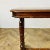 Antique English Console Table on Castors in Mahogany, 1800s For Sale - Image 9 of 12