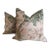Anna French for Thibaut “Villeneuve” in Blush Bird and Floral Pillows- a Pair For Sale