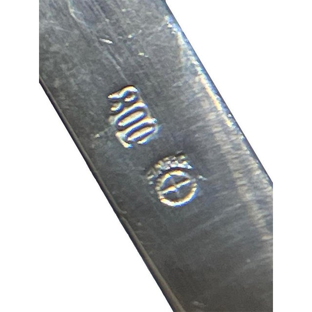 Silver Cutlery Set from Fimara, 1970s, Set of 87 For Sale - Image 11 of 15