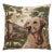 Retriever Tapestry Cushion With Feather Filler - 46x46cm (18"x18") For Sale