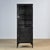 Medical cabinet from the 1930s, manufactured in Hungary. This cabinet is made of iron and glass, creating a rugged...