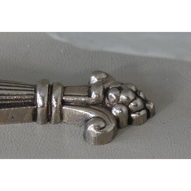 Metal French Art Deco Wall Sconces by A. Richard & Muller Freres 1920s France - A Pair For Sale - Image 7 of 11
