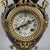 Blue Antique French Table Clock in Blue Porcelain and Brass from Limoges For Sale - Image 8 of 14