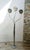 Beautiful Eyeballs floor lamp by Goffredo Reggiani. Italy, 1970s. Cylindrical structure supporting three flexible arms,...