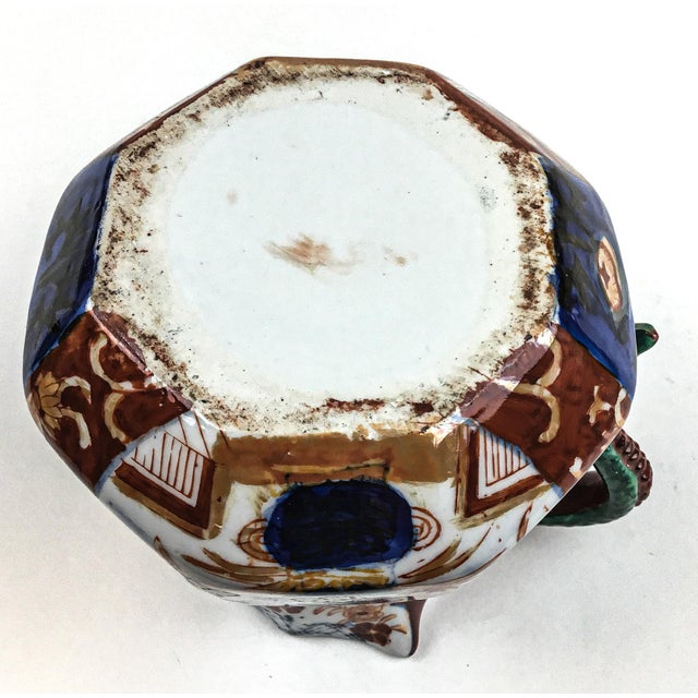 1890 Japan Imari Tankard Porcelain Vase For Sale - Image 12 of 13