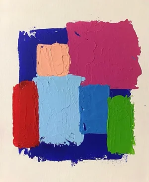 "Abstract Colorfield Painting" Contemporary Original Abstract Painting by Stephen Stilgenbauer