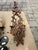 1990s Roberto Giovannini Art. 1170 Ramage Italian Carved Wood Two - Light Sconces - a Pair For Sale In Philadelphia - Image 6 of 10