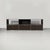Swiss postmodern sideboard by USM Haller, 2000s Dark brown painted metal sideboard with tubular metal frame. The upper...