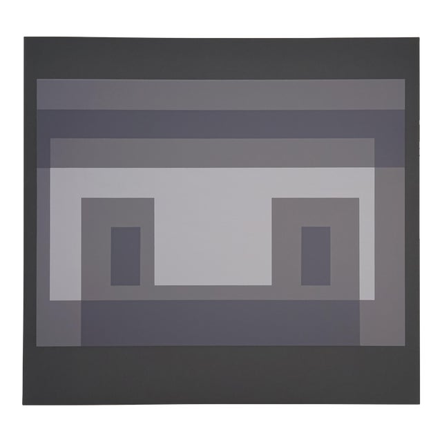 1970s Josef Albers "Formulation : Articulation" Portfolio I Folder 30, Right Side Print For Sale