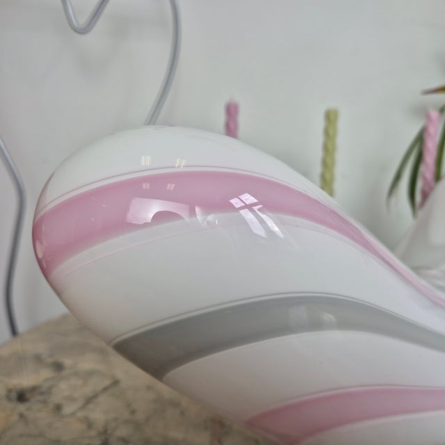 Glass Table Lamp by Vetri Murano, Italy, 1960s Dimensions: Height – 25 cm Width – 62 cm Depth – 12 cm Condition: Very...