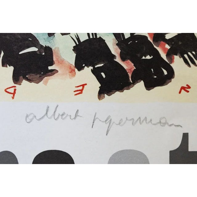 Albert Pepermans Poster, 1987 For Sale - Image 3 of 6