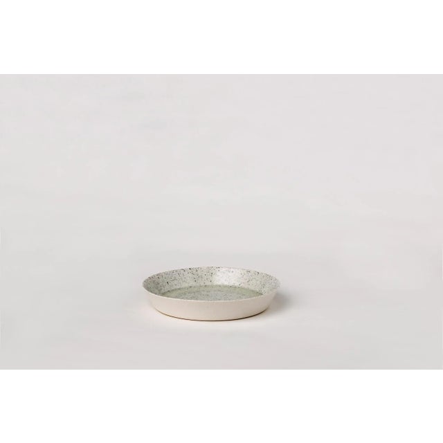 Contemporary Desset Plates with Dots by STILLEBEN, Set of 2 For Sale - Image 3 of 3
