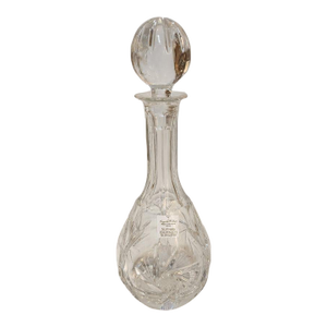 Early 20th Century Slovakia Waterford Crystal Decanter