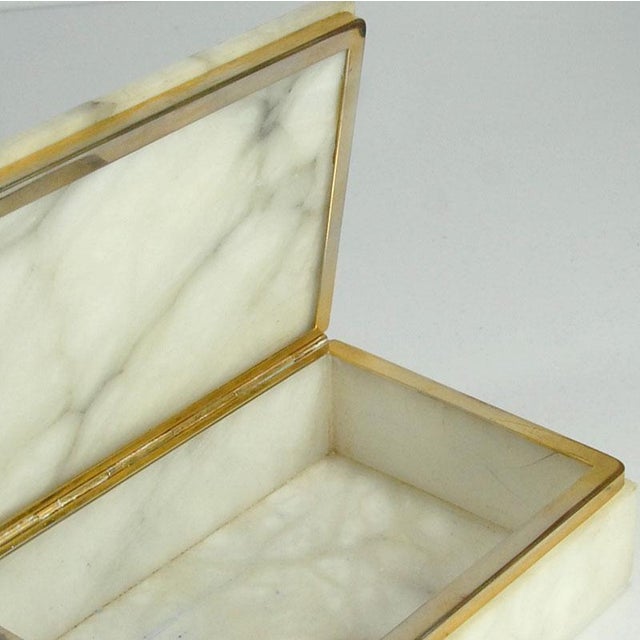 1970s Italian Volterra Alabaster Box, 1970s For Sale - Image 5 of 9