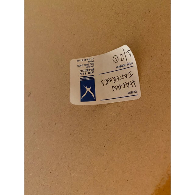 Victoria Hagan Moroccan Leather and Iron Cocktail Table Chairish