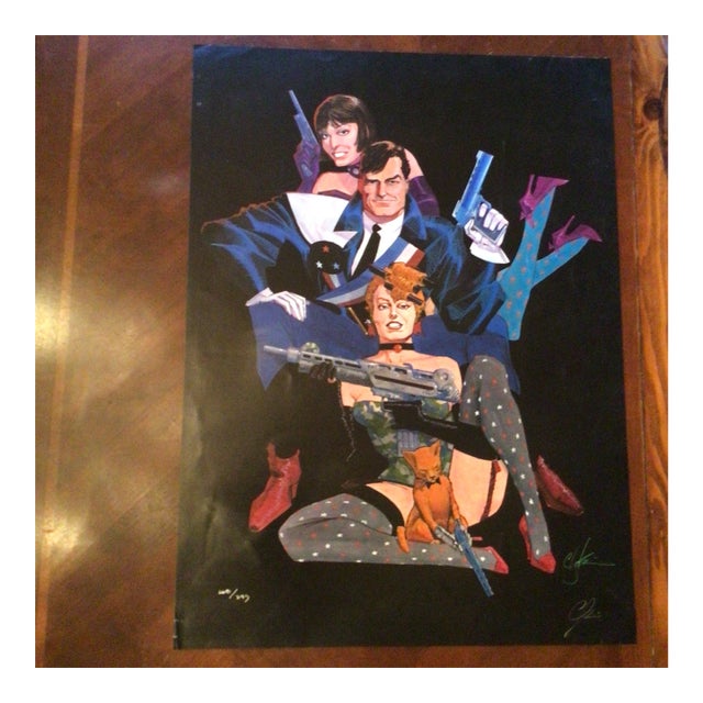 American Flagg Reuben Flagg & Friends Signed Print Number 269/395 For Sale