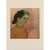 Paper 1947 After Van Gogh "Portrait of Young Girl on Pink Background", First Edition Parisian Print For Sale - Image 7 of 8