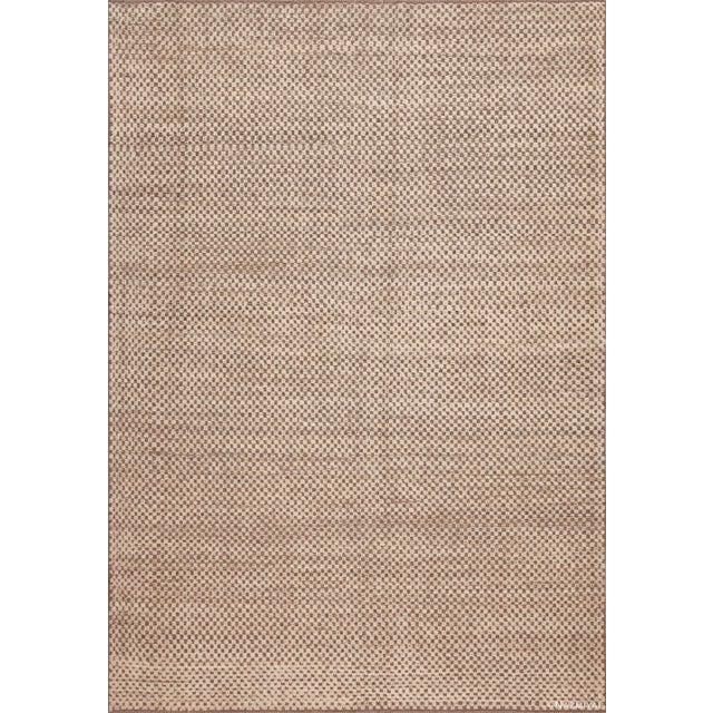 Nazmiyal Collection Geometric Checkerboard Modern Area Rug For Sale