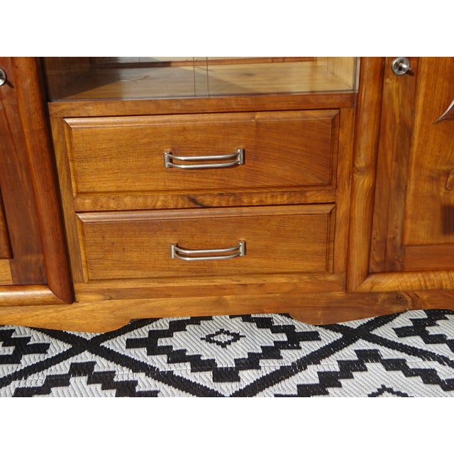 Vintage Sideboard in Walnut, 1950s For Sale - Image 16 of 18