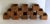 Wood Mid 20th Century Swedish Teak Cup Holders Herbert B Hyman’s Square - 12 For Sale - Image 7 of 8