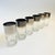 Mid 20th Century Mid Century Silver Fade Highball Tumblers by Vitreon - Set of 6 For Sale - Image 5 of 13