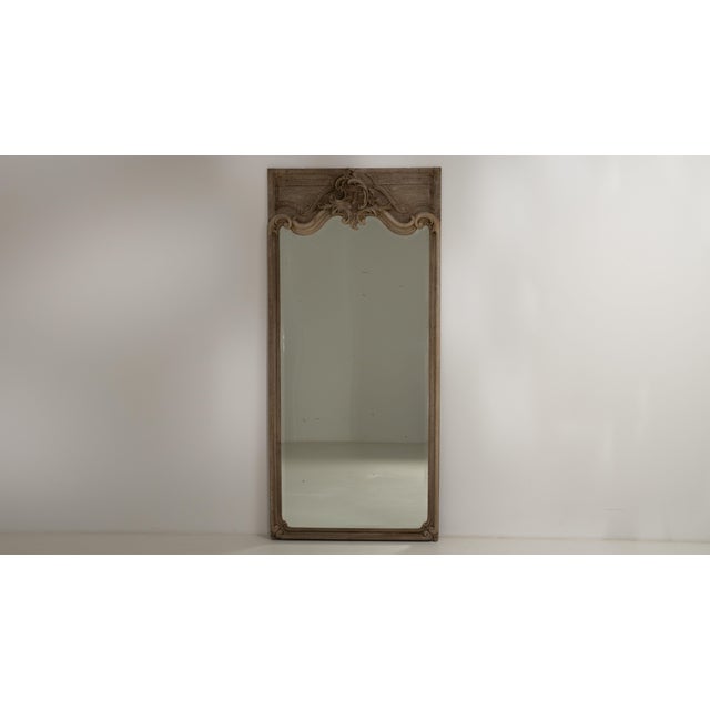 Early 19th Century France Louis XV Gold Oak Mirror For Sale - Image 15 of 15