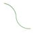 Metal Certified 3.47ct Natural Emerald Tennis Bracelet in 14k Yellow Gold For Sale - Image 7 of 16