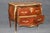 French Late 19th C French Louis XV Style Breche D Alep Marble Top Commode For Sale - Image 3 of 15