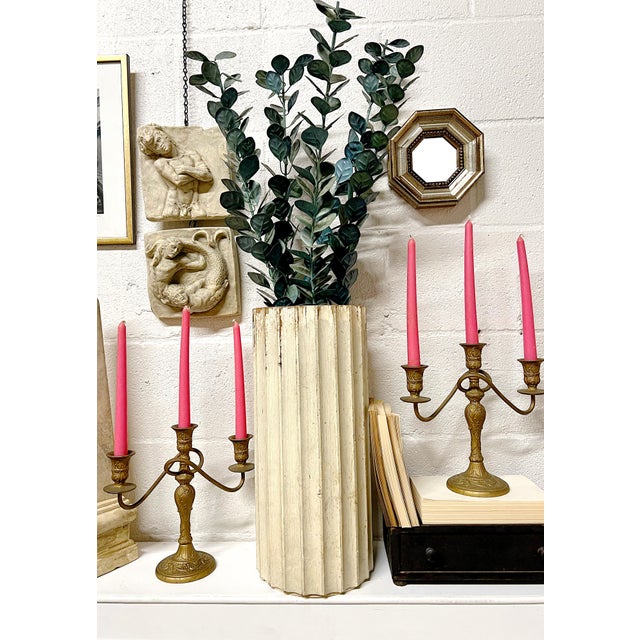 Pair of 1930's Wm Rogers Ornate 3 Arm Candelabras For Sale - Image 11 of 11