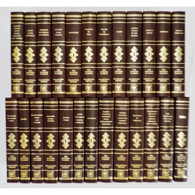 Vintage 1980's the Harvard Classics Collector's Edition Harcover Books