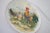 American Vintage Royal Staffordshire Rooster & Hen Plates by H. Rajot – Set of 2 Hand-Painted Barnyard Wall Décor or Serving Plates For Sale - Image 3 of 7