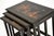 Antique Edwardian Lacquered Chinoiserie Nesting Tables, 1900, Set of 3 For Sale - Image 10 of 12