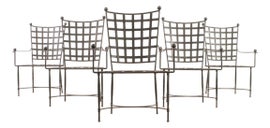 Example of Mario Papperzini Outdoor Dining Chairs