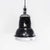 Large Scale Industrial Black Enamel Pendant Lamp, 1950s For Sale - Image 13 of 13