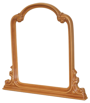 Vintage Dressing Table Mirror with Thick Frame