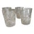 Set of 4 Tiffany l.c.t. Signed Antique Brilliant Cut Crystal Low Ball Glasses H: 3.5" For Sale
