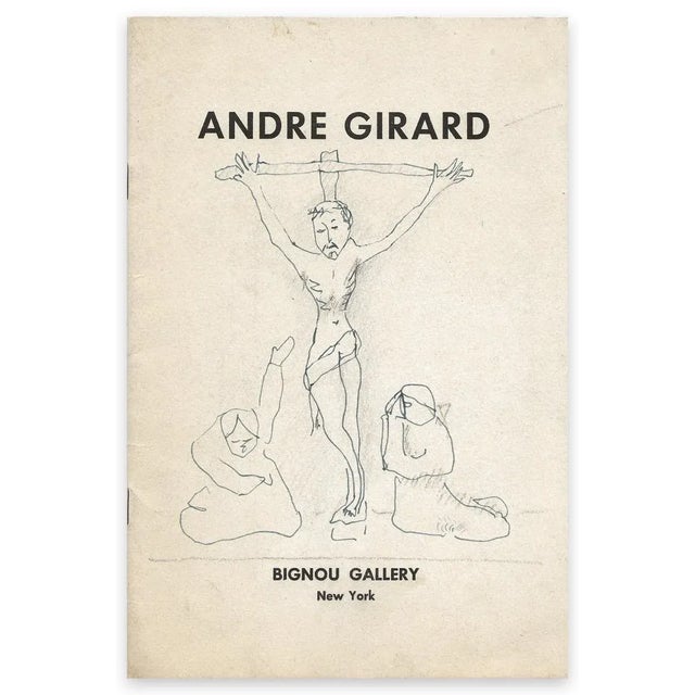 Andrè girard is an original artwork realized by an artist of the mid-20th century. Booklet andré girard by bignou gallery...