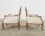 Pair of Country French Provincial Walnut Carved Armchairs For Sale - Image 4 of 13