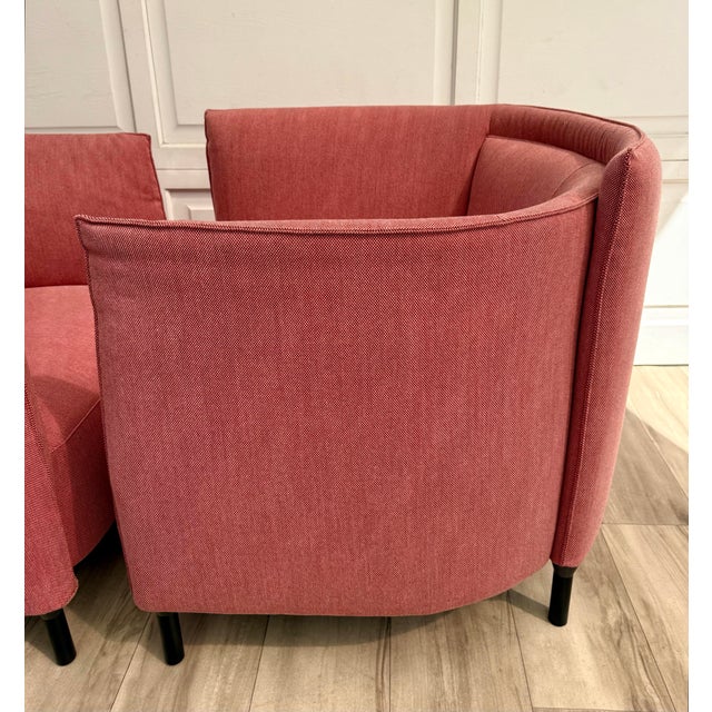 Pair of Philippe Nigro Hémicycle Armchairs for Ligne Roset For Sale - Image 10 of 18
