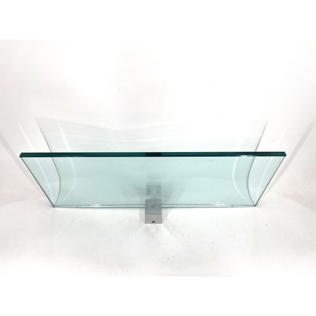 Metal Wall Mounted Shelf from Peter Ghyczy, 1970s For Sale - Image 7 of 8