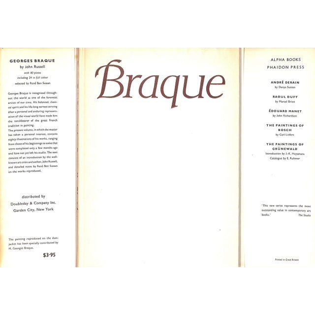 RUSSELL, John [127] pp. Phaidon Publishers Inc 1959 10 3/4" x 7 1/2" w/ eighty illustrations including twenty-four in...