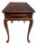 Late 20th Century Ethan Allen Solid Cherry Queen Anne Tea Table For Sale
