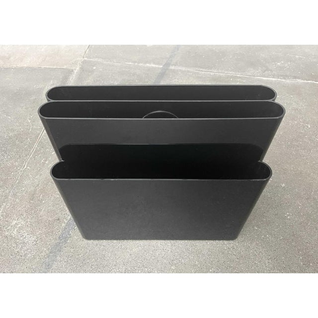 Mid-Century Space Age Model 4676 Magazine Holder by Giotto Stoppino for Kartell, 1970s For Sale - Image 10 of 16
