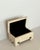 Stone 1980s Art Deco Revival Tessellated Stone & Greek Key Feet Box For Sale - Image 7 of 9