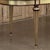 Brass Grand Antique French Louis XVI Mahogany Dining Table With Carrara Marble Top For Sale - Image 8 of 18