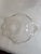This 8" crimped plate with handle is a beautiful piece of glassware from Imperial Glass-Ohio. Made in America, this clear...