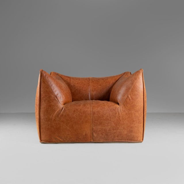 Brown Le Bambole Chair by Mario Bellini for B&B Italia, 1970 For Sale - Image 14 of 14