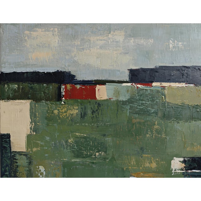Lines of Earth, Abstract Landscape, Contemporary, Framed by Sophie Dumont For Sale - Image 4 of 8