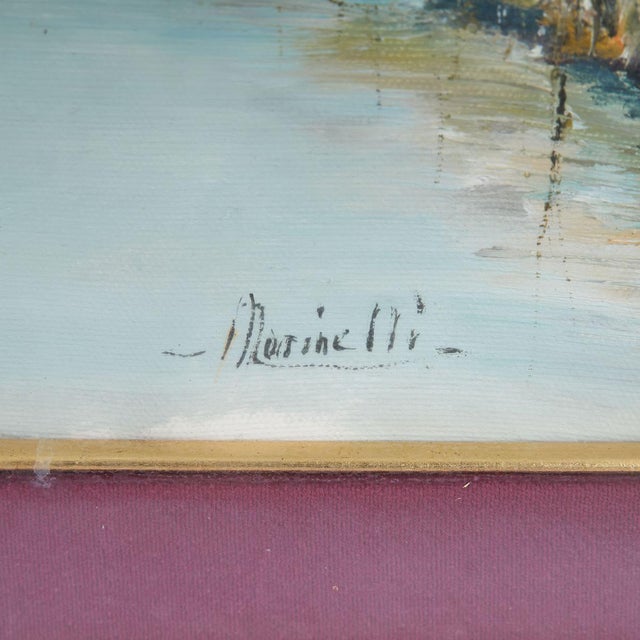 Wilmer Marinelli, Untitled, Oil on Canvas, Framed For Sale - Image 4 of 10